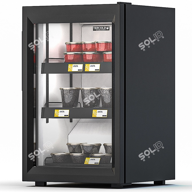 Luxury Caviar Cooler 3D model image 4