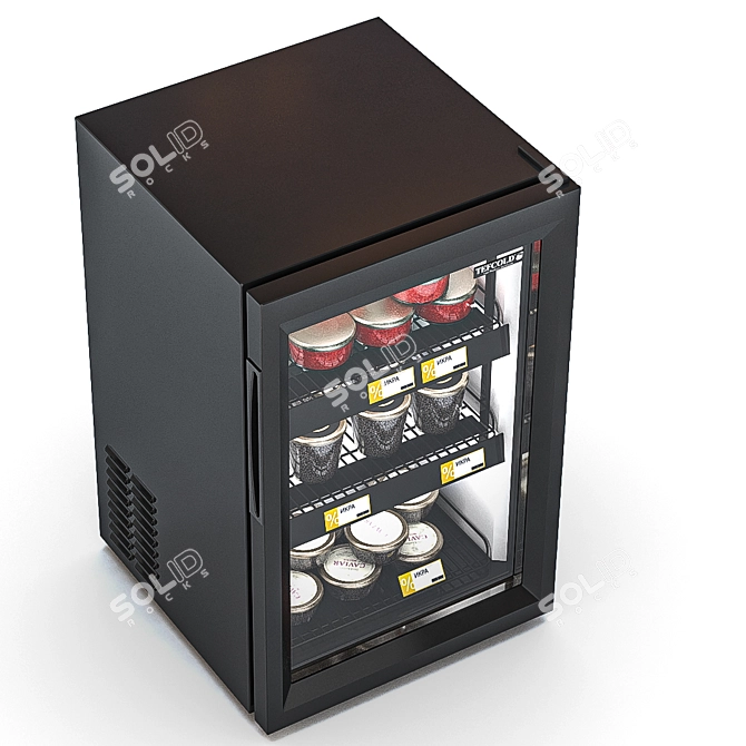 Luxury Caviar Cooler 3D model image 5
