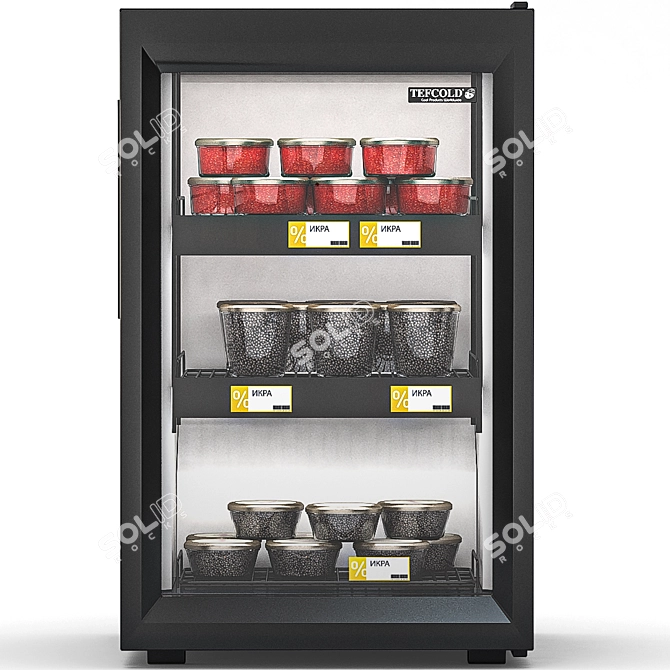 Luxury Caviar Cooler 3D model image 6