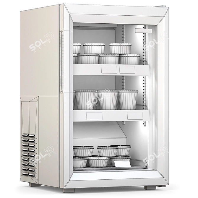 Luxury Caviar Cooler 3D model image 8