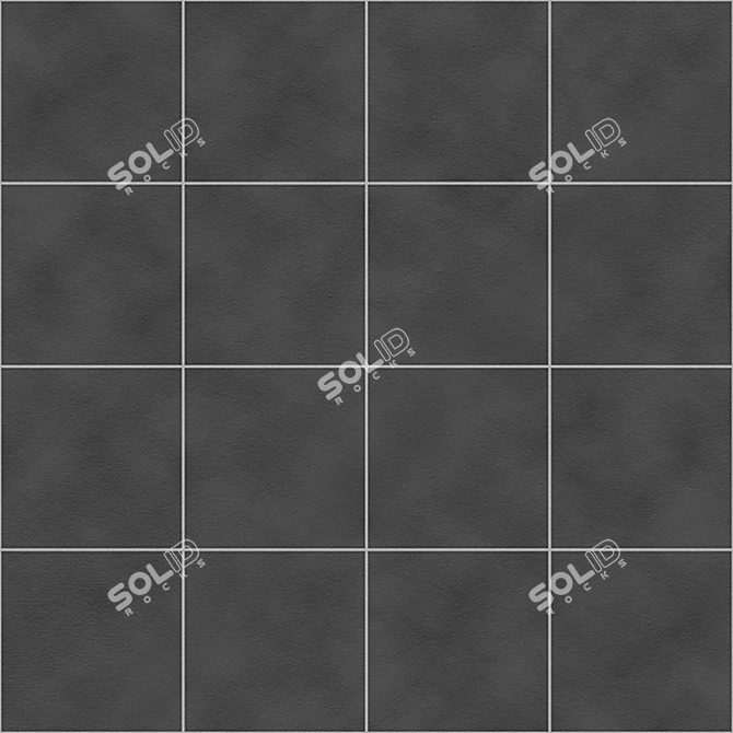 High-Res Square Tile Textures 3D model image 5