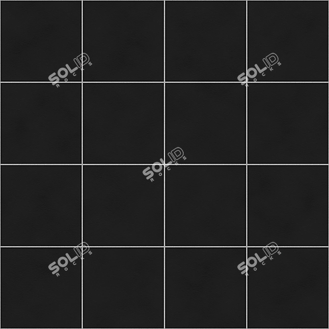 High-Res Square Tile Textures 3D model image 7