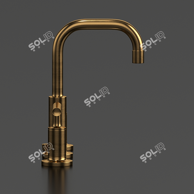 Purist Low-Leverage Faucet 3D model image 2