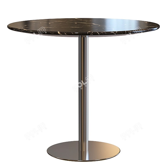 Elegant Bellagio Table - Minotti 3D model image 2