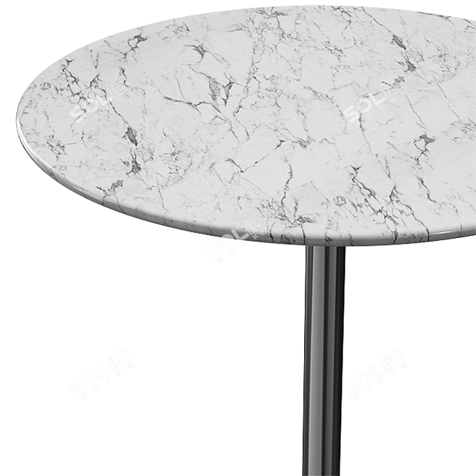 Elegant Bellagio Table - Minotti 3D model image 3