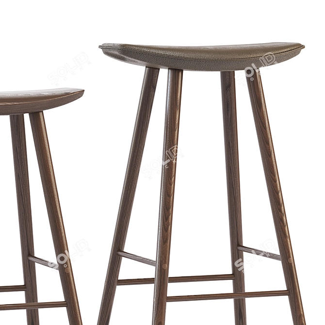 Multi-Height Sløyd Stools 3D model image 3