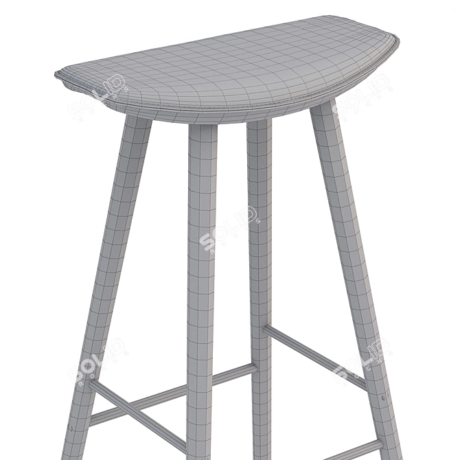 Multi-Height Sløyd Stools 3D model image 4