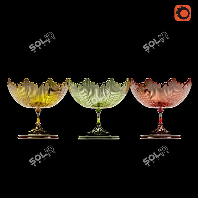 Realistic 3D Fruit Dish: Detailed | Polys: 429,792 3D model image 1