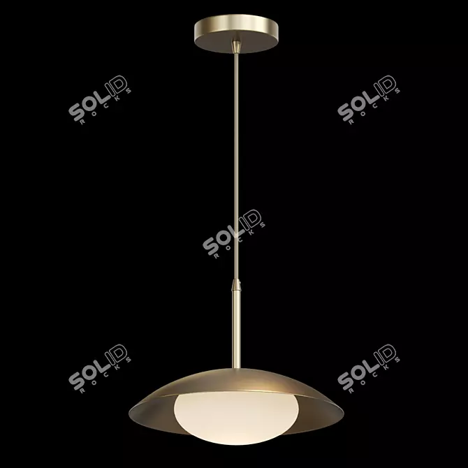 Scandi Pendant Lamp VITABY 3D model image 1