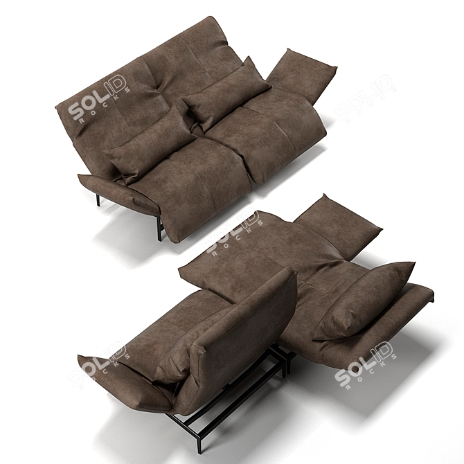 PBR Armchair for Corona Render 3D model image 2
