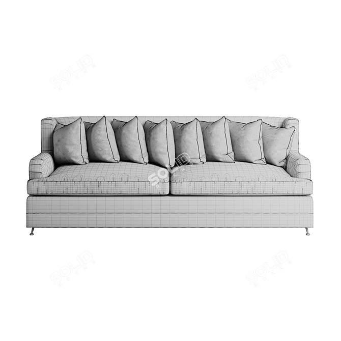 Modern Italian Tosconova River Sofa 3D model image 2