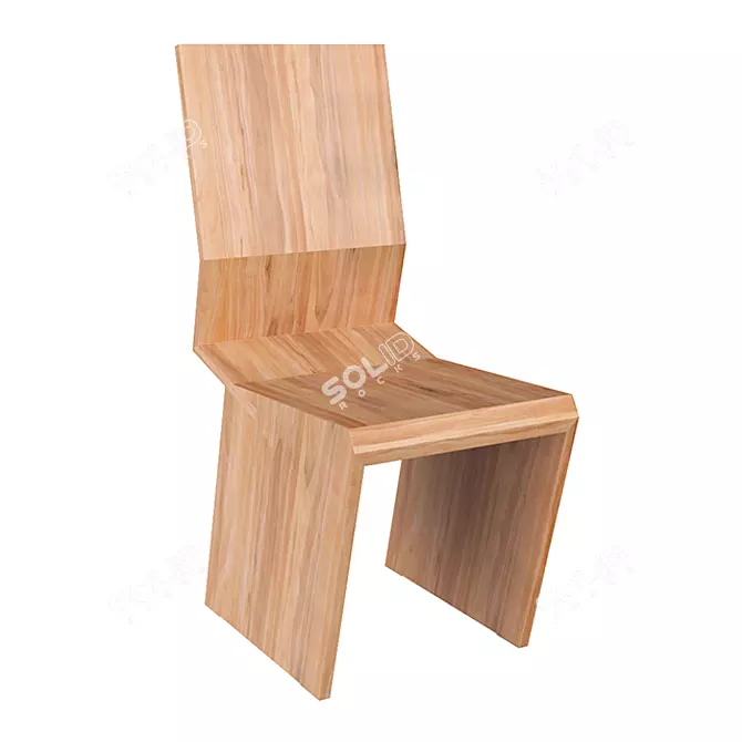 Hello Thom Chair: Modern Style & Comfort 3D model image 1