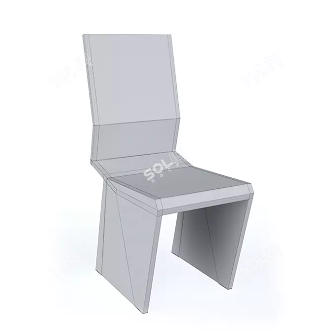 Hello Thom Chair: Modern Style & Comfort 3D model image 5