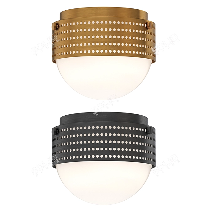 Kelly Wearstler Precision Solitaire Pendant 3D model image 1