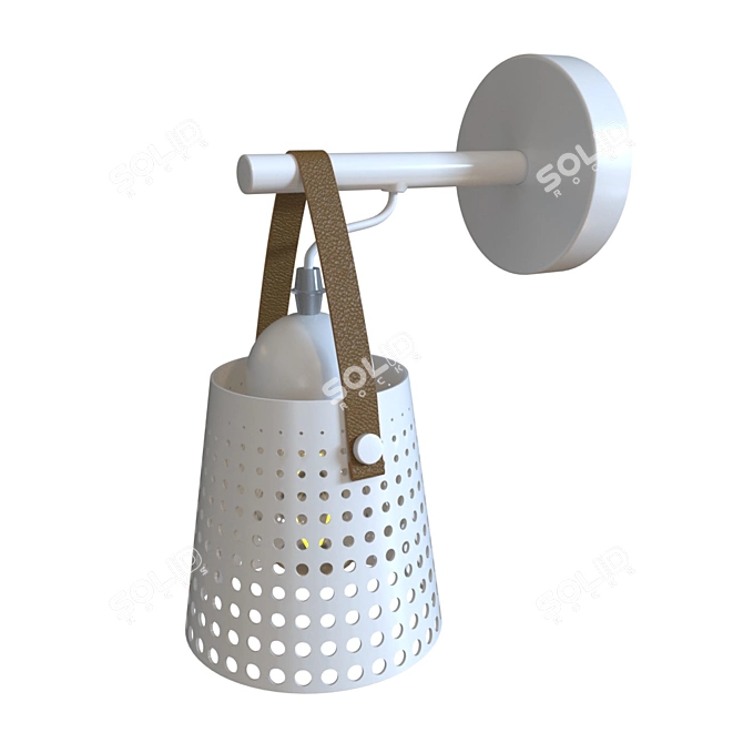 Renata 3640 LED Wall Sconce 3D model image 1