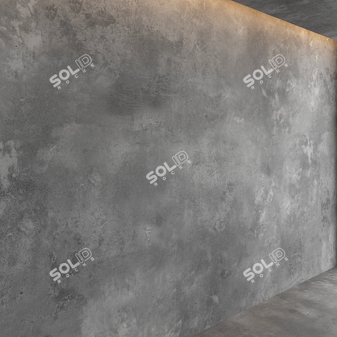 Decorative Concrete Material 3D model image 2