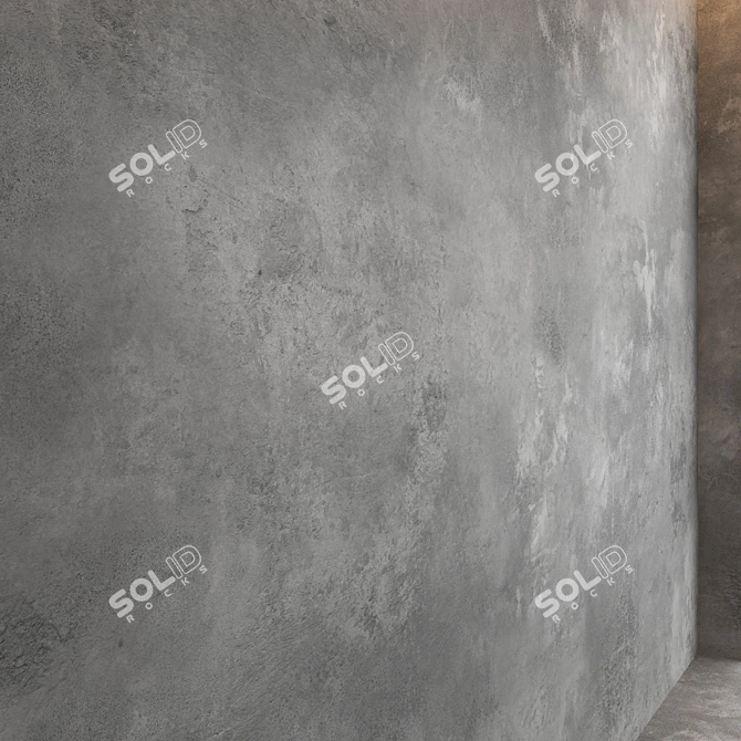 Decorative Concrete Material 3D model image 3