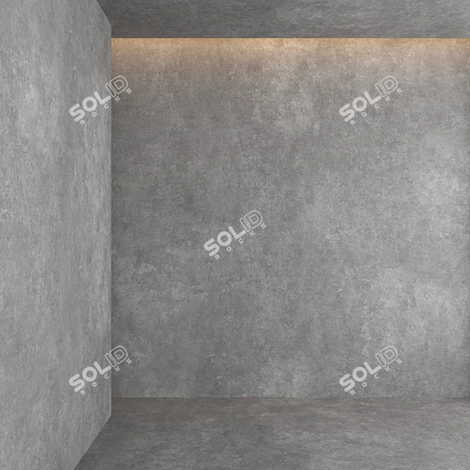 Luxury Concrete Texture Kit 3D model image 3