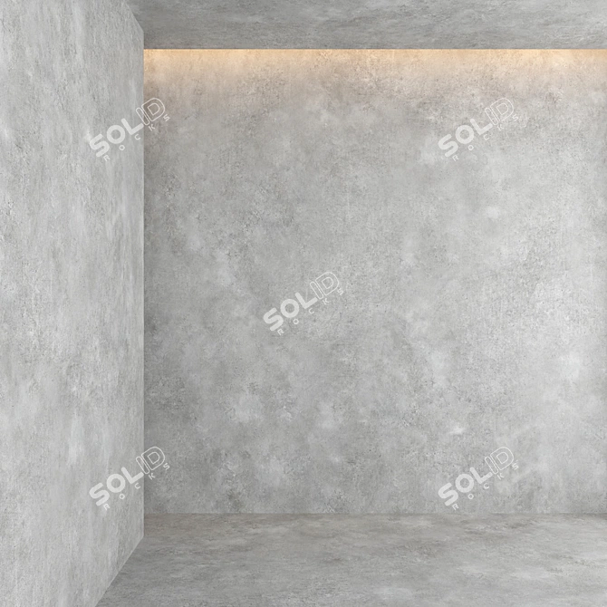 Premium Decorative Concrete Panels 3D model image 1