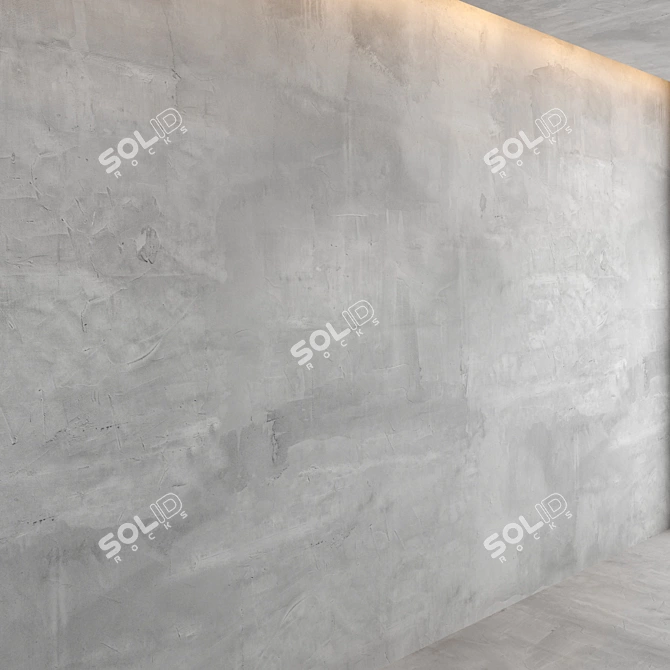 Decorative Concrete 3D Textures 3D model image 2