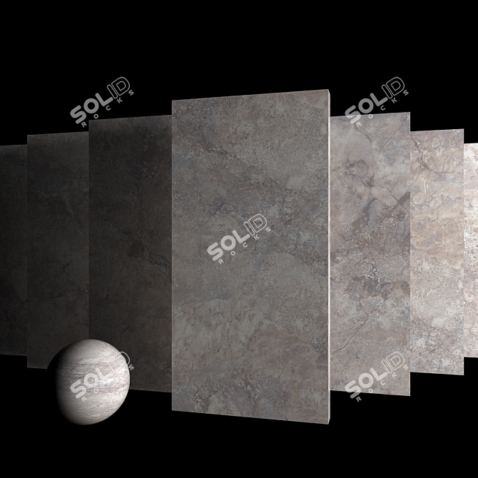 Luxury Marble Villa Set: Ottomano Collection 3D model image 3
