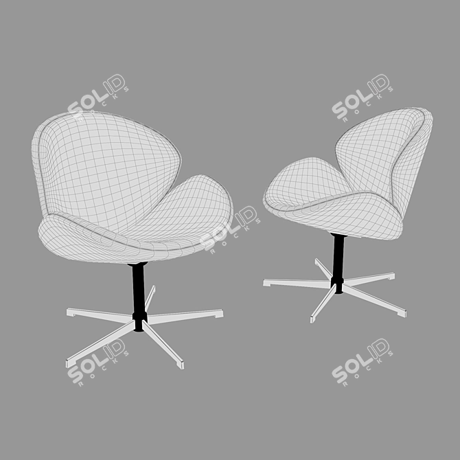 Minimalist Modern Ogi Chair by boConcept 3D model image 3