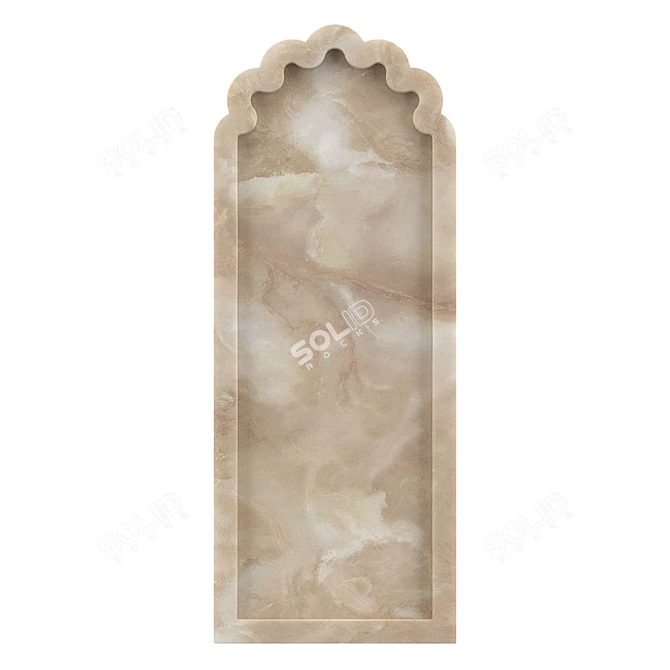 OM Arch Marble AM110: Elegant and Timeless Design 3D model image 1