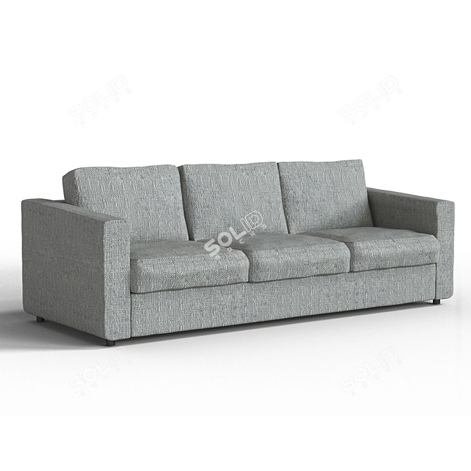 Modern Contemporary Sofa by Ikea 3D model image 1