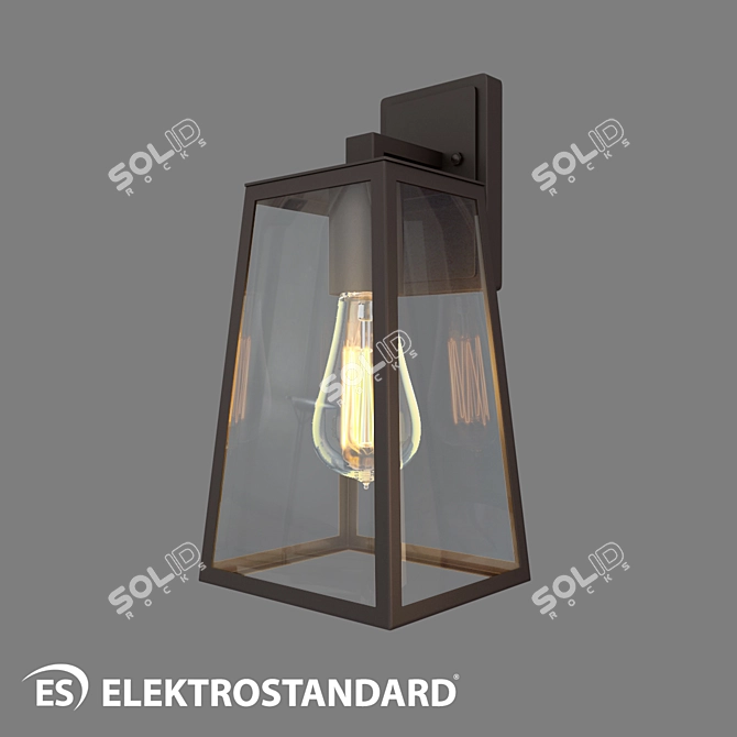 Germes D Outdoor Wall Light 3D model image 1