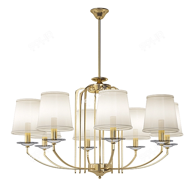 Modern Chandelier Collection 3D model image 2