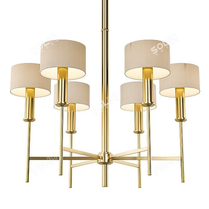 Modern Chandelier Collection 3D model image 3