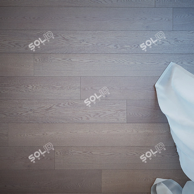 Elegant Oak Flooring: Capri Collection 3D model image 2