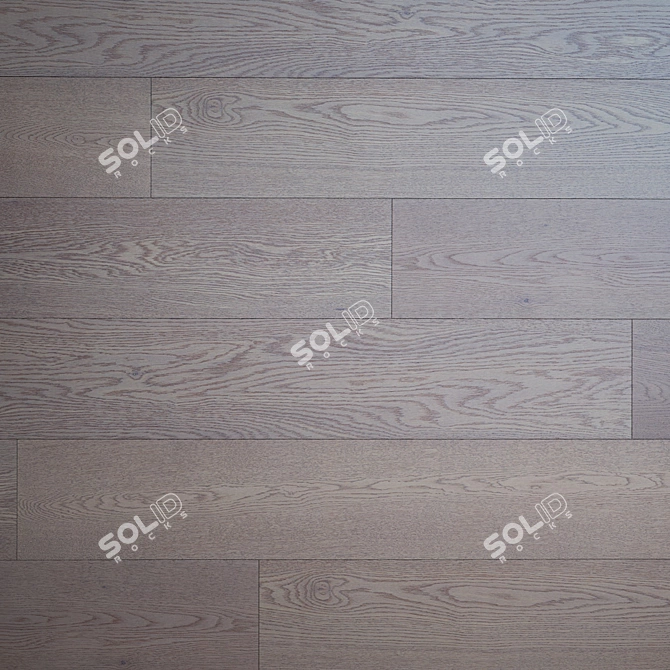 Elegant Oak Flooring: Capri Collection 3D model image 3