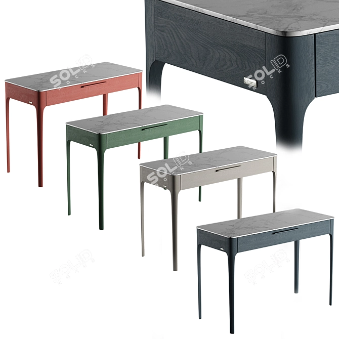 Mara Table: Sleek and Stylish 3D model image 2