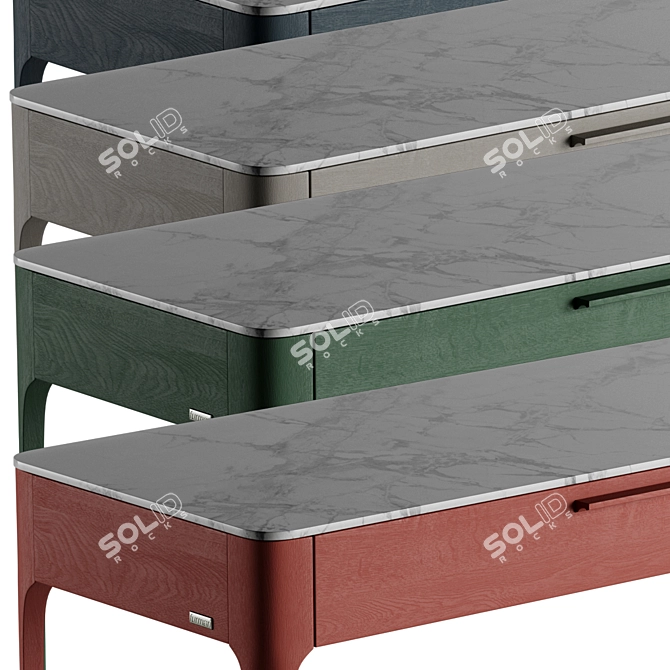 Mara Table: Sleek and Stylish 3D model image 4