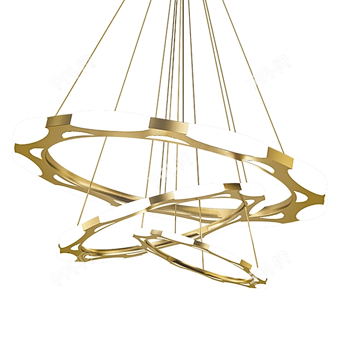 Modern Chandeliers Collection 3D model image 2