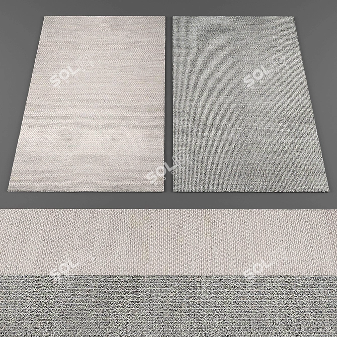 Froy Rugs: Timeless Elegance for your Home 3D model image 1