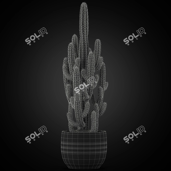 Greenery Galore: 256 Diverse Plant Collection 3D model image 3