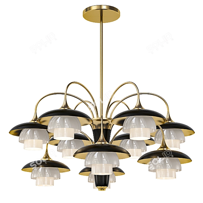 Modern Chandelier Collection 3D model image 4