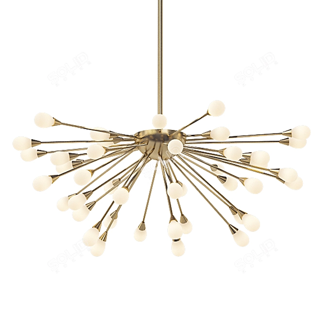 Modern Chandelier Collection 3D model image 4