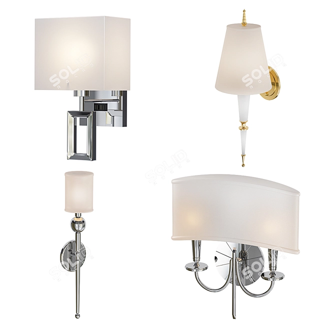 Modern Lighting Collection 3D model image 1