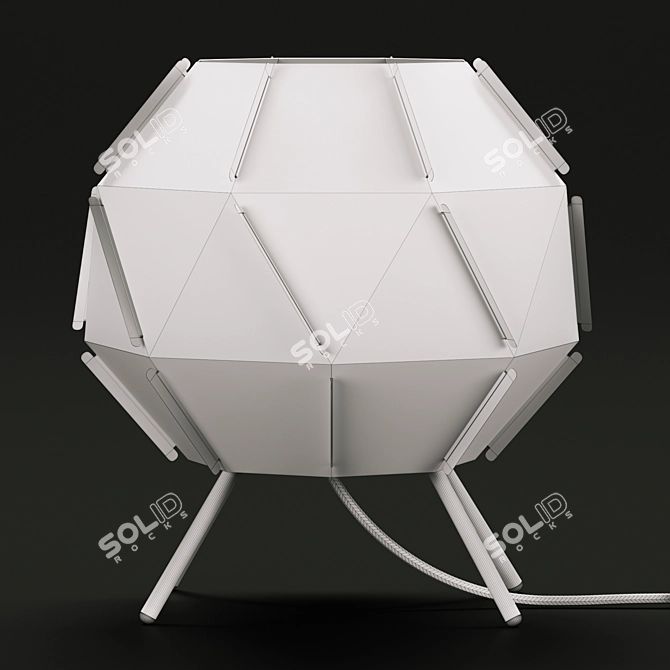 Cozy Glow: Ikea Sjopenna Table Lamp 3D model image 6