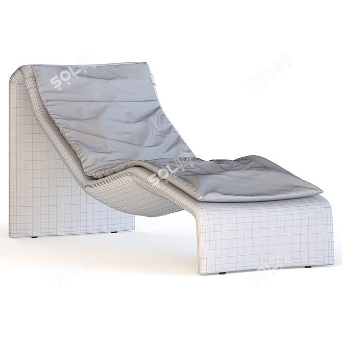 Elevate Your Rest: Chiron Dormeuse 3D model image 4