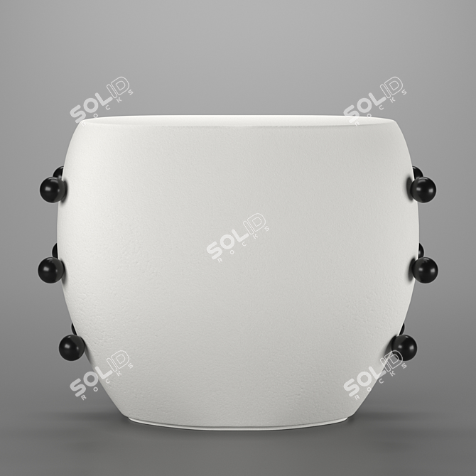 Kelly Wearstler POP Commode: Sleek and Stylish 3D model image 2