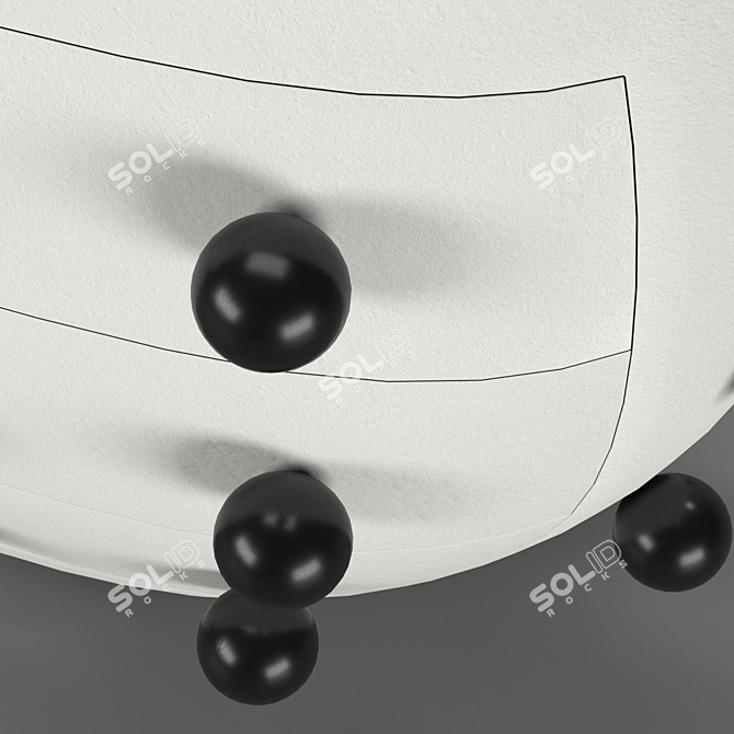 Kelly Wearstler POP Commode: Sleek and Stylish 3D model image 4