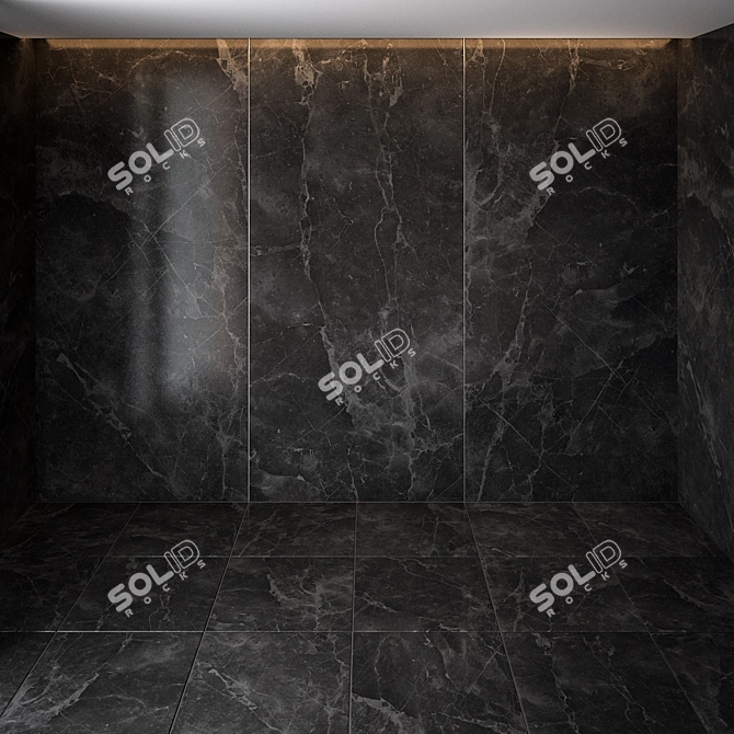 Elegant Marble_076: Timeless Beauty. 3D model image 1