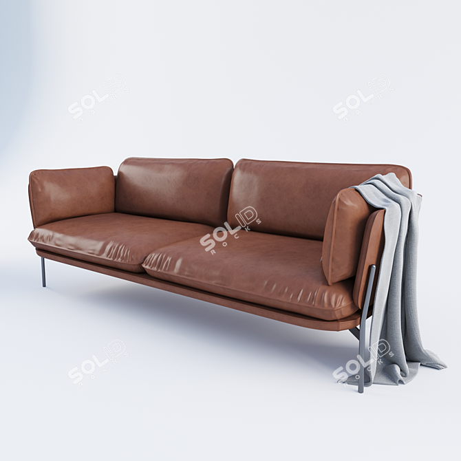 Elevate Your Lounge with Cloud LN3 3D model image 2