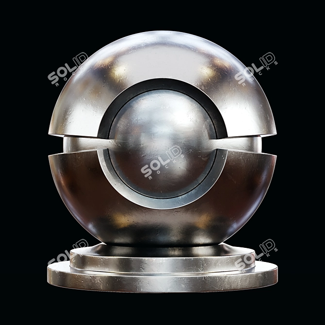 Authentic Metal Textures 3D model image 5