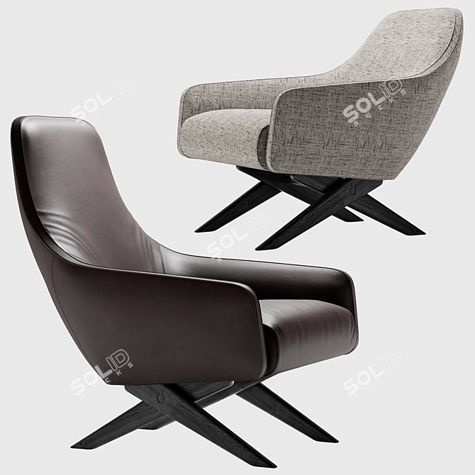 MARLON Vincent Van Duysen: Sleek and Stylish Furniture 3D model image 1