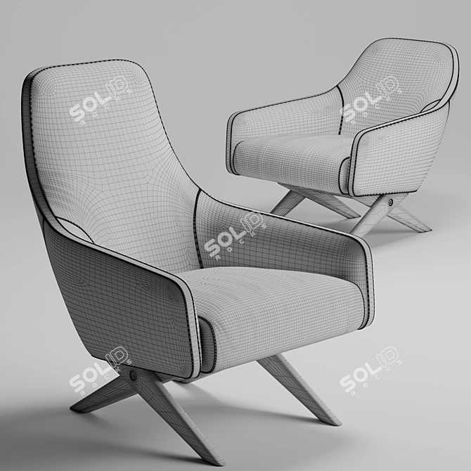 MARLON Vincent Van Duysen: Sleek and Stylish Furniture 3D model image 5